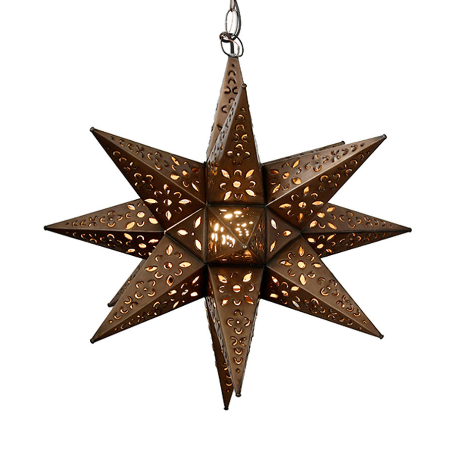 Tin Star Chandelier-Worlds Away-WORLD-TIN STAR LG-ChandeliersLarge-1-France and Son