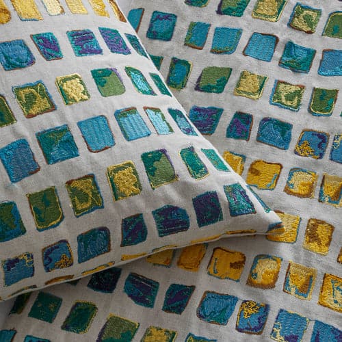 Tesserae Mosaic Pillow-Ann Gish-ANNGISH-PWTS2424-MUL-Bedding-4-France and Son