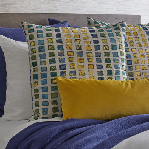 Tesserae Mosaic Pillow-Ann Gish-ANNGISH-PWTS2424-MUL-Bedding-2-France and Son