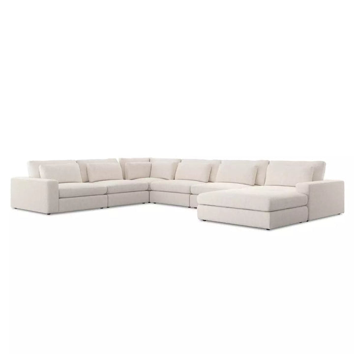 Bloor 6pc Sectional-Four Hands-FH-UATR-066-377-S12-SectionalsSectional with Ottoman-Essence Natural-2-France and Son