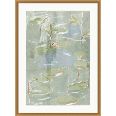 Lake Lily Pads-Wendover-WEND-WAB4868-Wall Art2-2-France and Son
