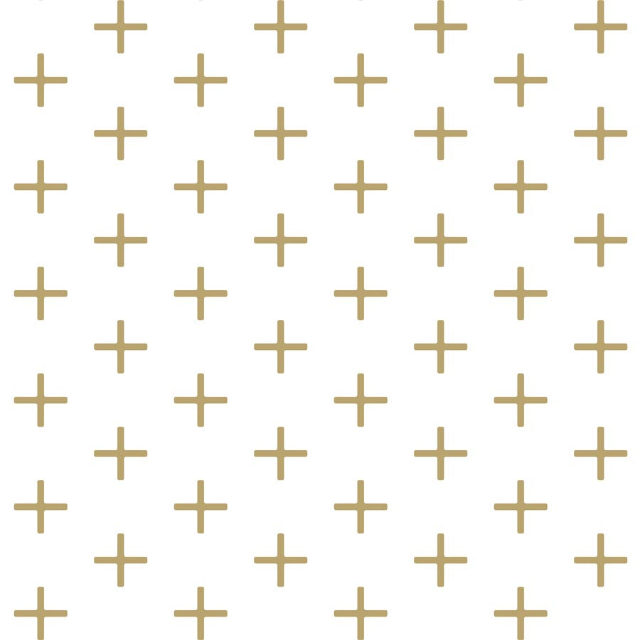 Addition Wallpaper-Mitchell Black-MITCHB-WCCE7-GO-PM-10-Wall DecorPatterns Golden Ochre-Premium Matte Paper-1-France and Son