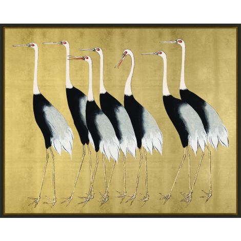 Golden Flock-Wendover-WEND-WNT2179-Wall Art-1-France and Son