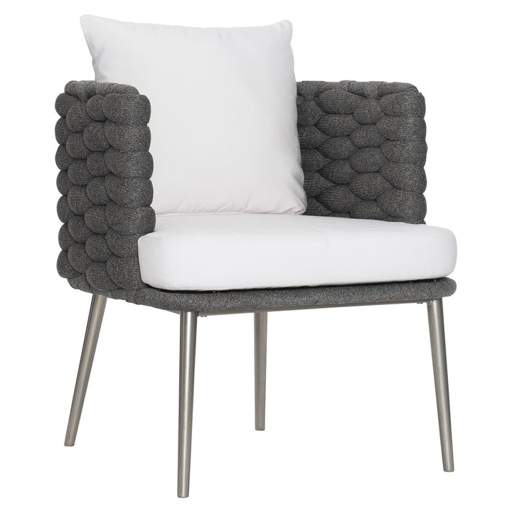 Santa Cruz Outdoor Arm Chair-Bernhardt-BHDT-X02549Q-Outdoor Lounge ChairsCadet Grey-5-France and Son