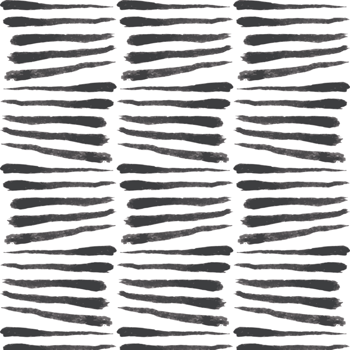 Zebra Wallpaper-Mitchell Black-MITCHB-WC386-1-PM-10-Wall DecorPatterns Black & White-Premium Matte Paper-1-France and Son