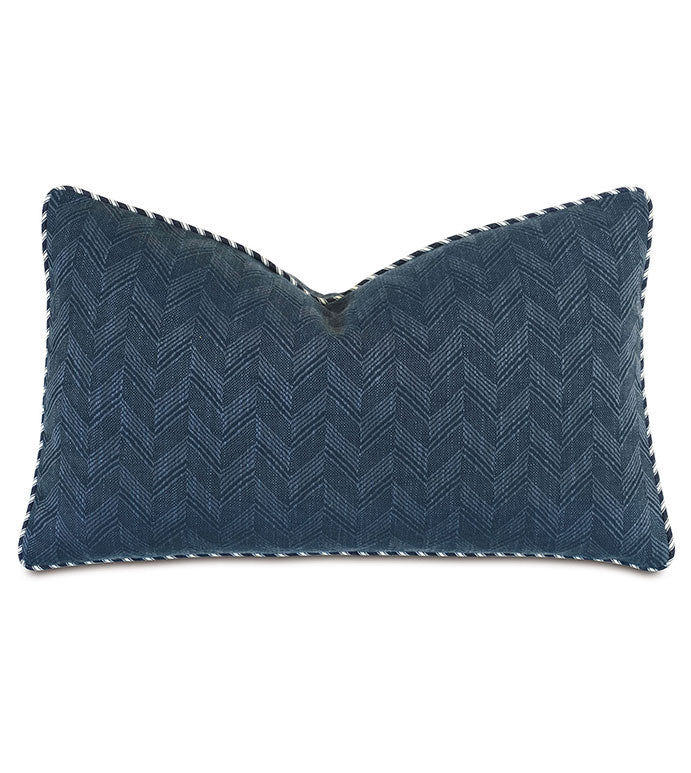 CLAIRE CHEVRON DECORATIVE PILLOW-Eastern Accents-EASTACC-AH-DEC-33-Pillows-2-France and Son