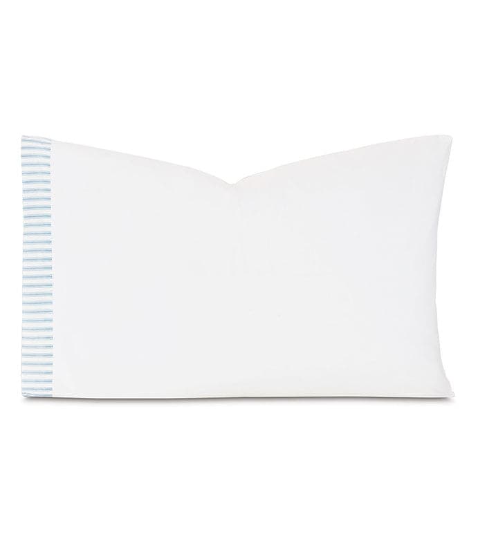 Blass Ticking Pillowcase-Eastern Accents-EASTACC-AH-QNS-01SK-BeddingSky-Queen-10-France and Son