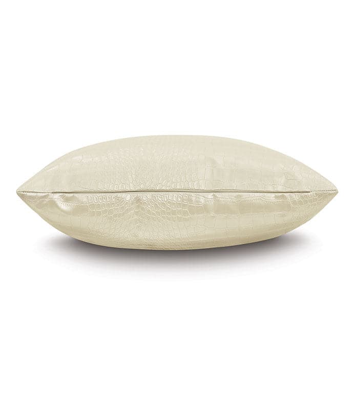 TEGU FAUX SNAKESKIN DECORATIVE PILLOW-Eastern Accents-EASTACC-ATE-1244-PillowsGold-3-France and Son
