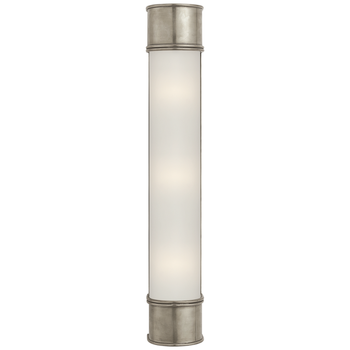 Oriana 24" Bath Sconce-Visual Comfort-VISUAL-CHD 1553AN-FG-Bathroom LightingAntique Nickel-Frosted Glass-2-France and Son