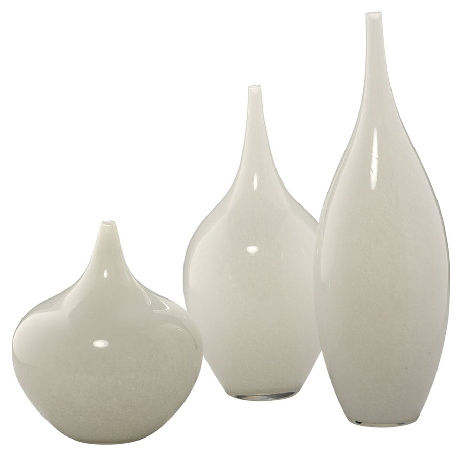 Nymph Decorative Vases (set of 3)-Jamie Young-JAMIEYO-7NYMP-VAWH-Vases-1-France and Son