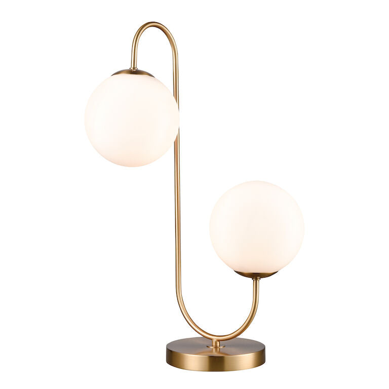 Moondance 22'' High 2 - Light Table Lamp - Aged Brass-Elk Home-ELK-D4154-Table Lamps-1-France and Son