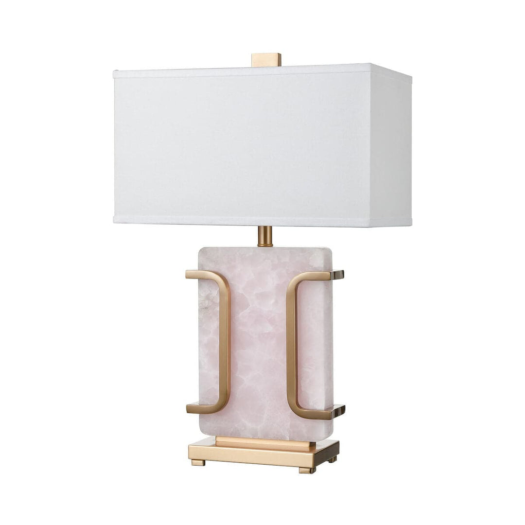 Archean 29'' High 1-Light Table Lamp - Pink-Elk Home-ELK-D4514-Table Lamps-4-France and Son