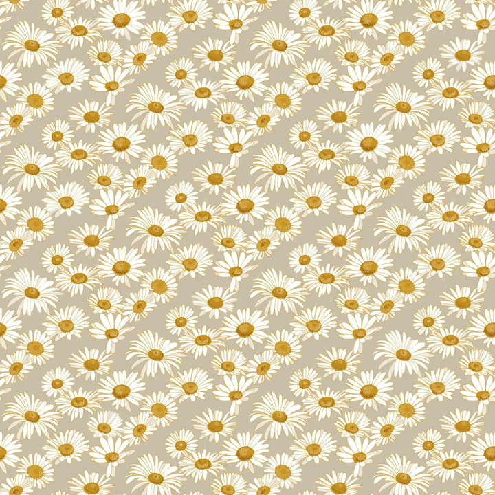 Daisies Peel And Stick Wallpaper By Novogratz-Tempaper & Co.-Tempaper-DA477-Decor-1-France and Son