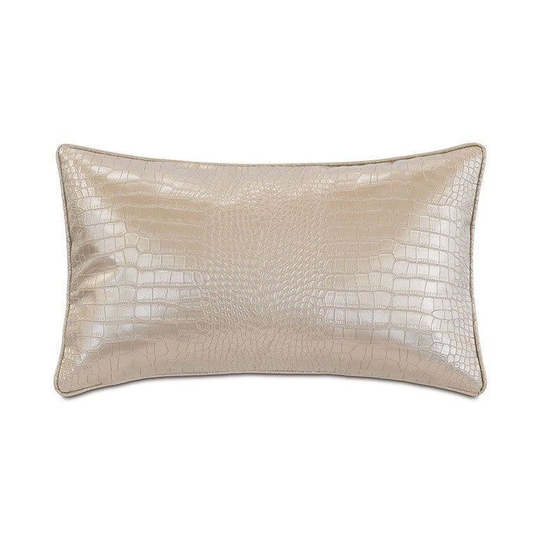 Valentina Faux Snakeskin Decorative Pillow-Eastern Accents-EASTACC-DPB-453-Pillows-1-France and Son