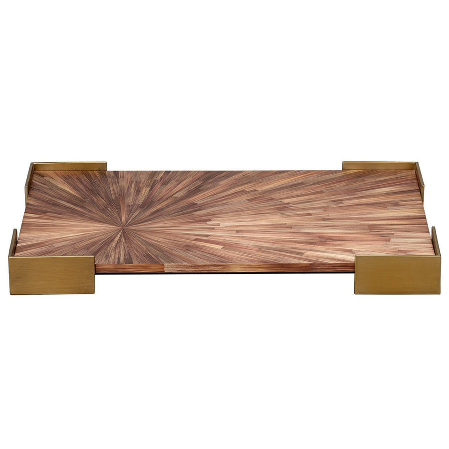 Palm Marquetry Tray-Jamie Young-JAMIEYO-7PALM-TRBR-TraysBrown-1-France and Son