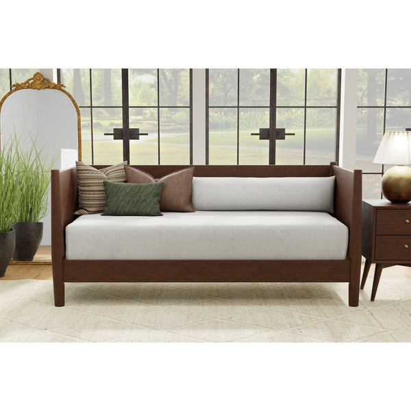 Flynn Day Bed, Walnut-Alpine Furniture-ALPINE-966WAL-09T-Daybeds-1-France and Son