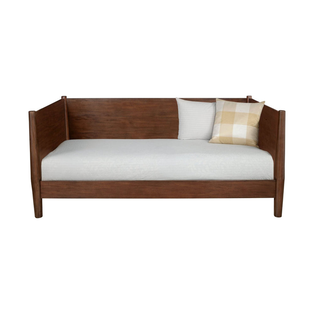 Flynn Day Bed, Walnut-Alpine Furniture-ALPINE-966WAL-09T-Daybeds-2-France and Son