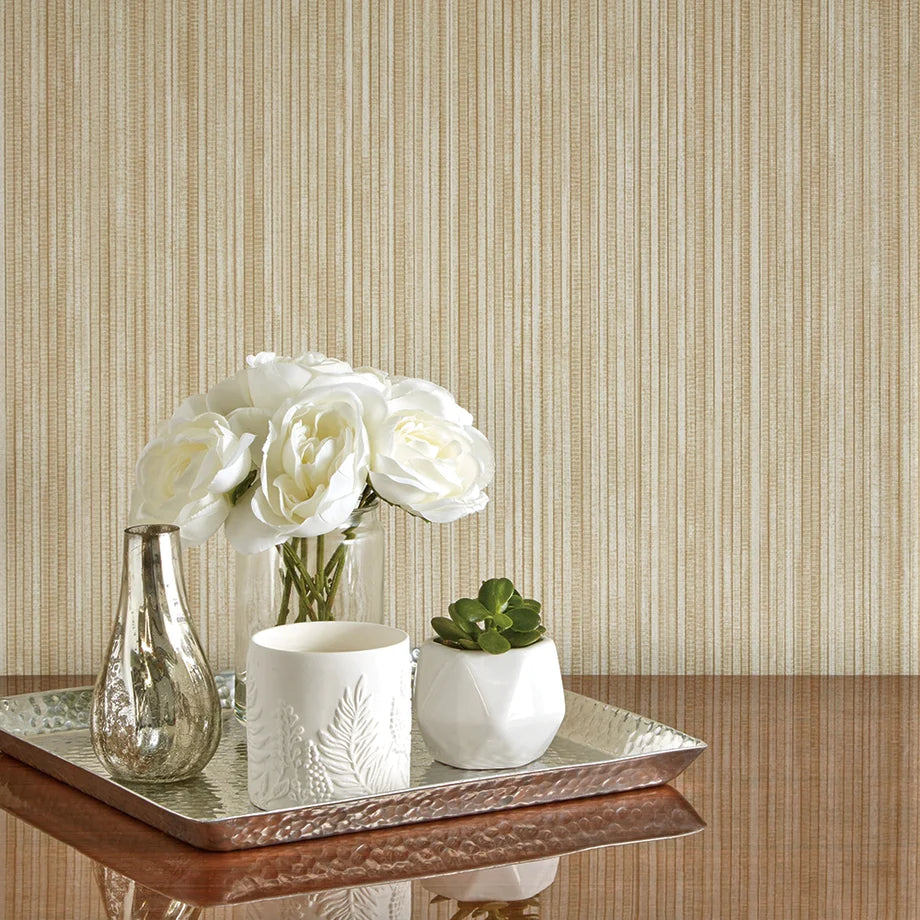 Faux Grasscloth Peel And Stick Wallpaper-Tempaper & Co.-Tempaper-GR10505-Wall PaperBronze-11-France and Son