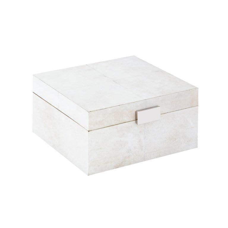 Burton Box - Small Parchment-Elk Home-ELK-H0897-10964-Baskets & Boxes-2-France and Son