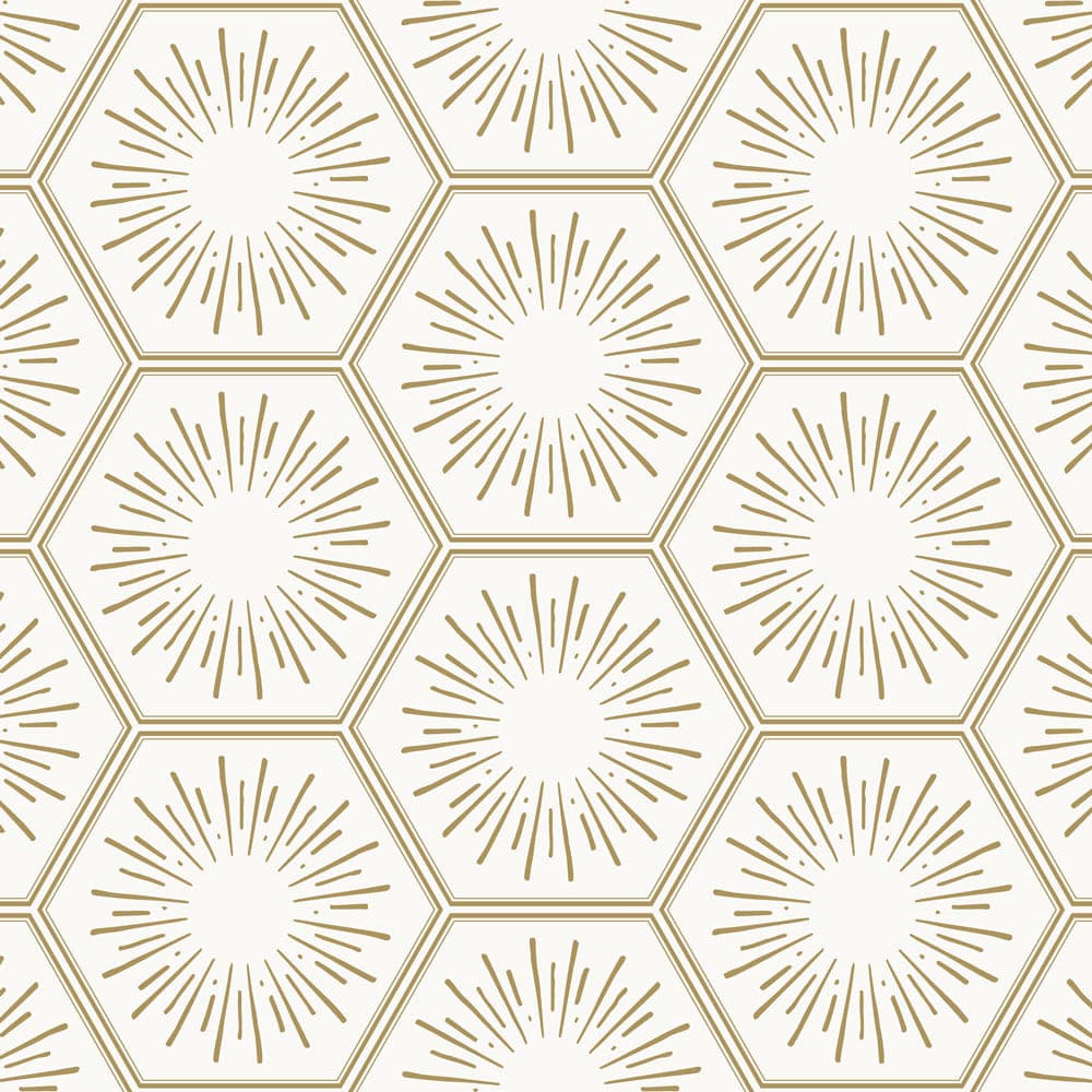 Hello Sunshine Peel And Stick Wallpaper-Tempaper & Co.-Tempaper-HS16014-Wall PaperSunset Gold/Single Roll-13-France and Son