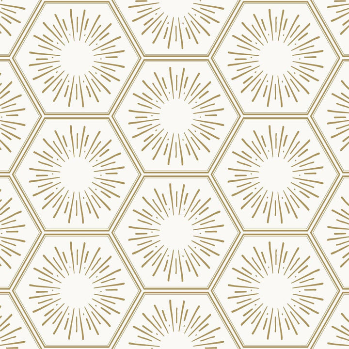 Hello Sunshine Peel And Stick Wallpaper-Tempaper & Co.-Tempaper-HS16014-Wall PaperSunset Gold/Single Roll-13-France and Son