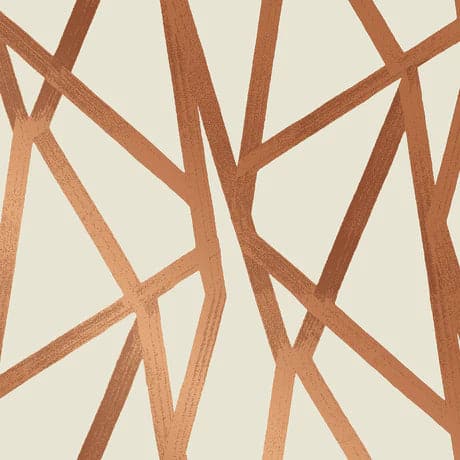 Intersections Peel And Stick Wallpaper By Genevieve Gorder-Tempaper & Co.-Tempaper-IN10412-DecorUrban Bronze-18-France and Son