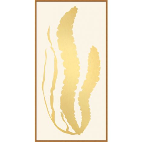 Leaf Sea Grass-Wendover-WEND-LA4053-Wall ArtII-Gold-4-France and Son