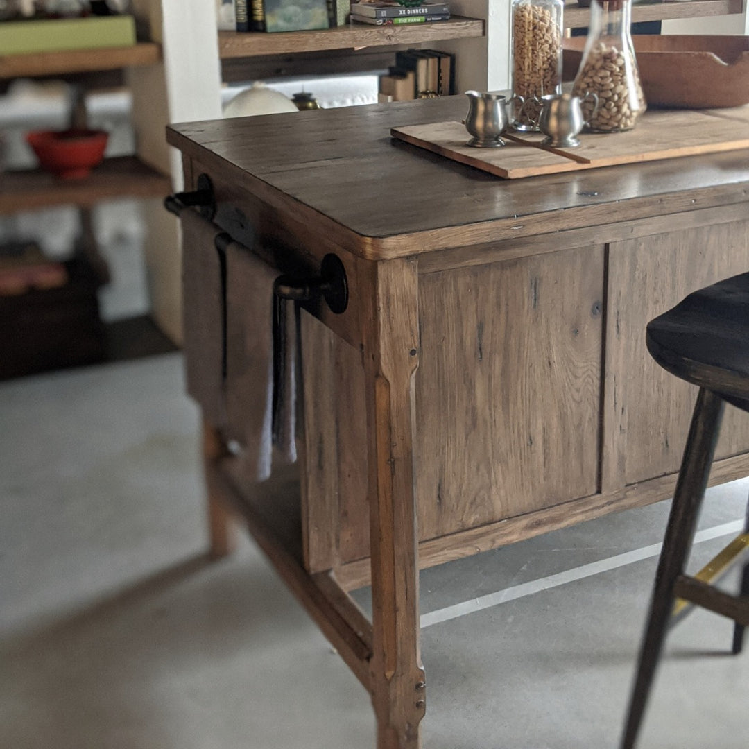 Draper's Table-Woodbridge Furniture-WOODB-LL502-41-Kitchen Islands-3-France and Son