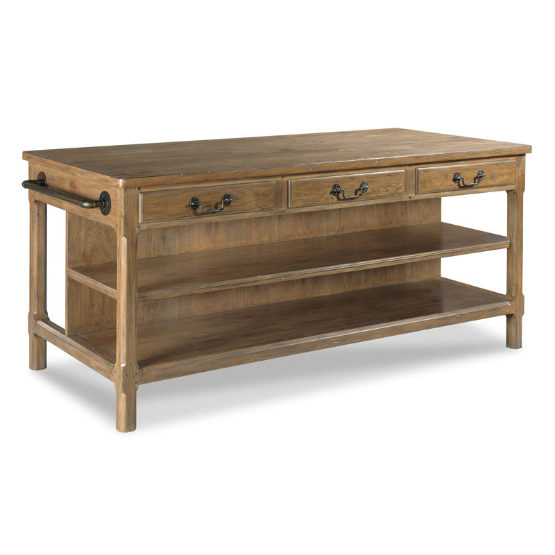 Draper's Table-Woodbridge Furniture-WOODB-LL502-41-Kitchen Islands-1-France and Son
