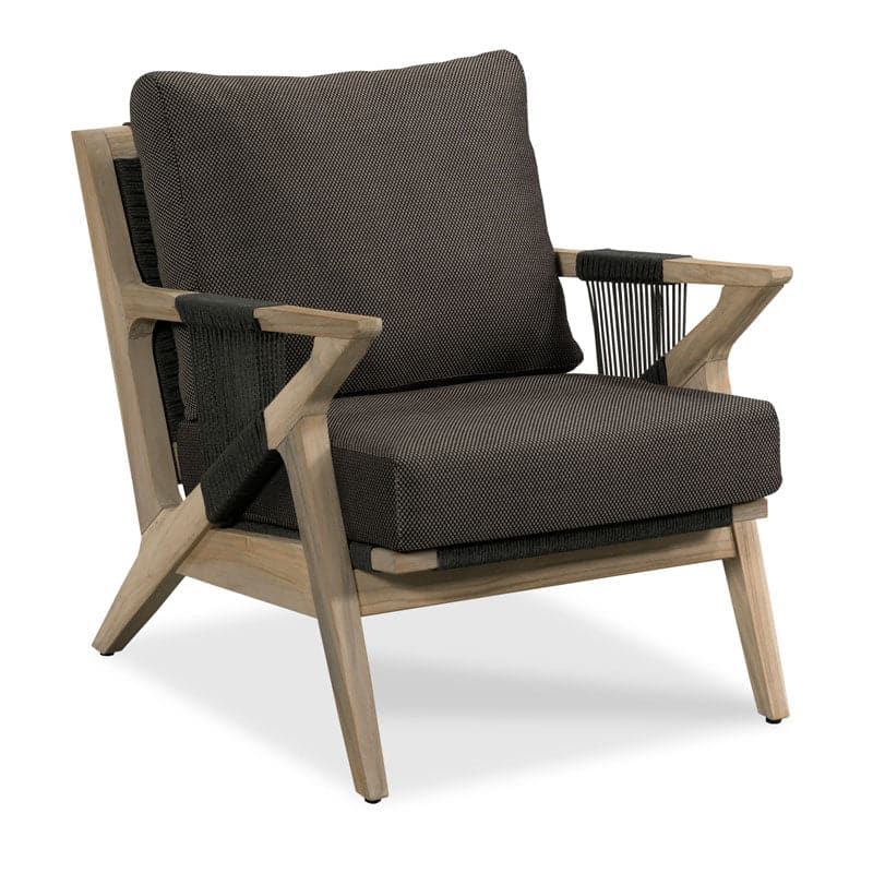 Bellevue Outdoor Lounge Chair-Woodbridge Furniture-WOODB-O-700-36-Outdoor Lounge Chairs-1-France and Son