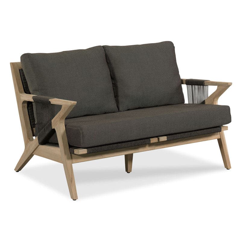 Bellevue Outdoor Loveseat-Woodbridge Furniture-WOODB-O-702-36-Outdoor Sofas-1-France and Son