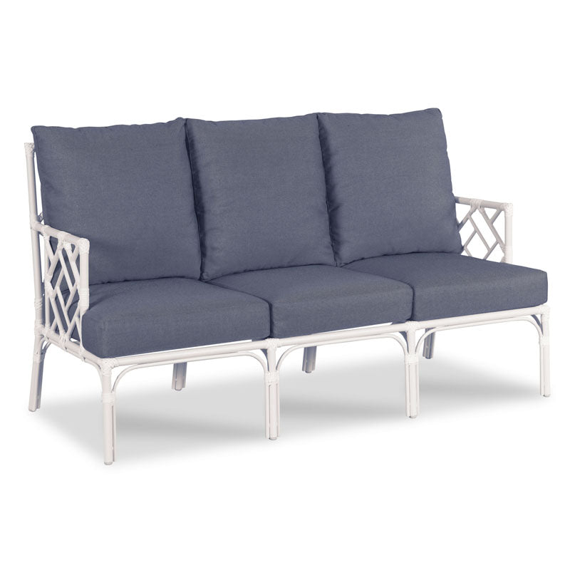 Carlyle Outdoor Sofa-Woodbridge Furniture-WOODB-O-TF703-67-Outdoor SofasCloud White Finish-2-France and Son