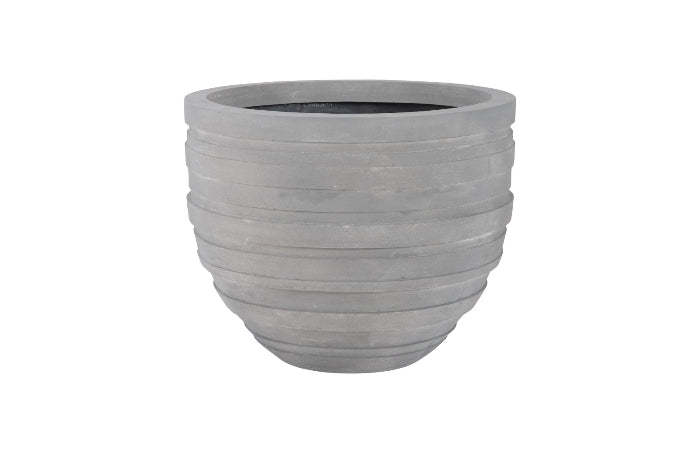 June Planter, Raw Grey-Phillips Collection-PHIL-PH105217-PlantersMedium-5-France and Son
