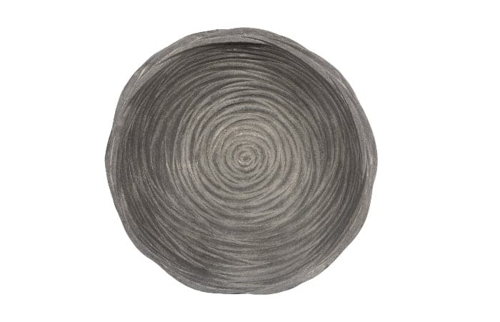 Waves Bowl Large, Gray-Phillips Collection-PHIL-PH115254-Decorative Objects-2-France and Son