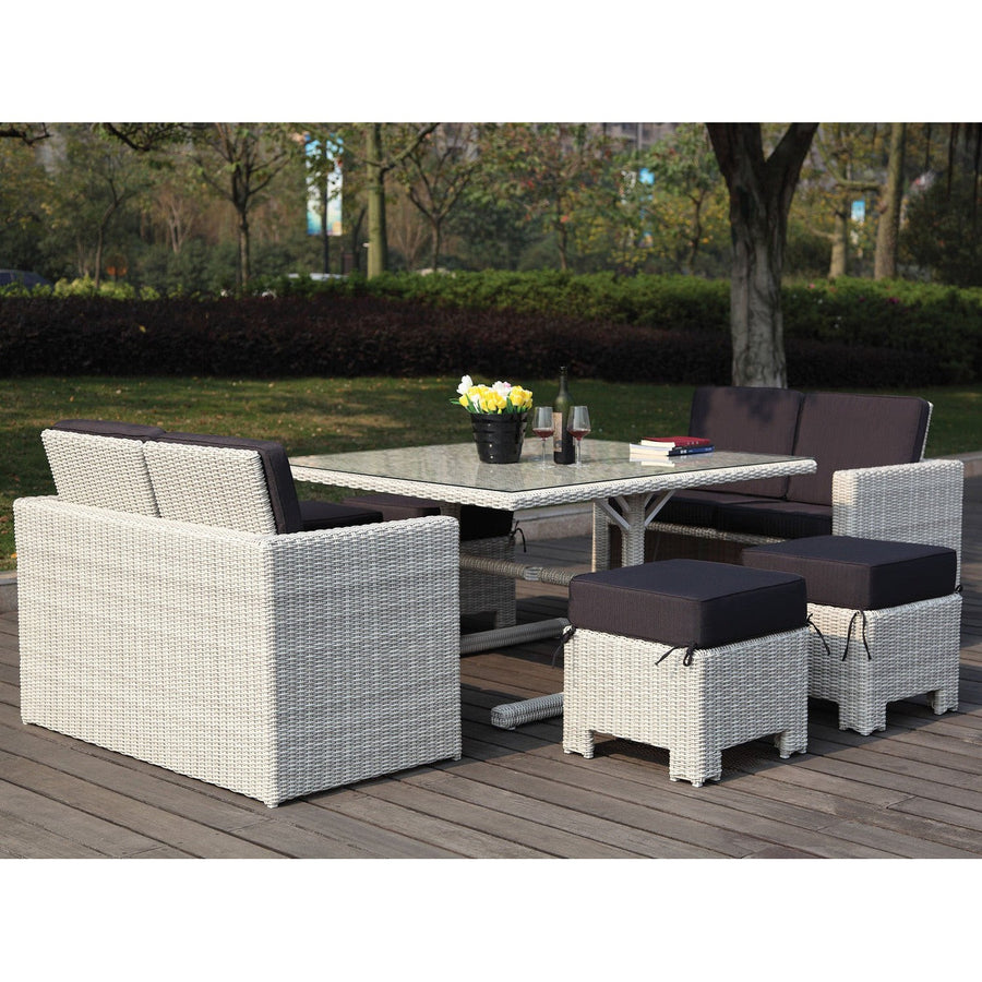 Robinson Collection-Whiteline Modern Living-WHITELINE-COL1672-WHT-Outdoor Sofas-1-France and Son