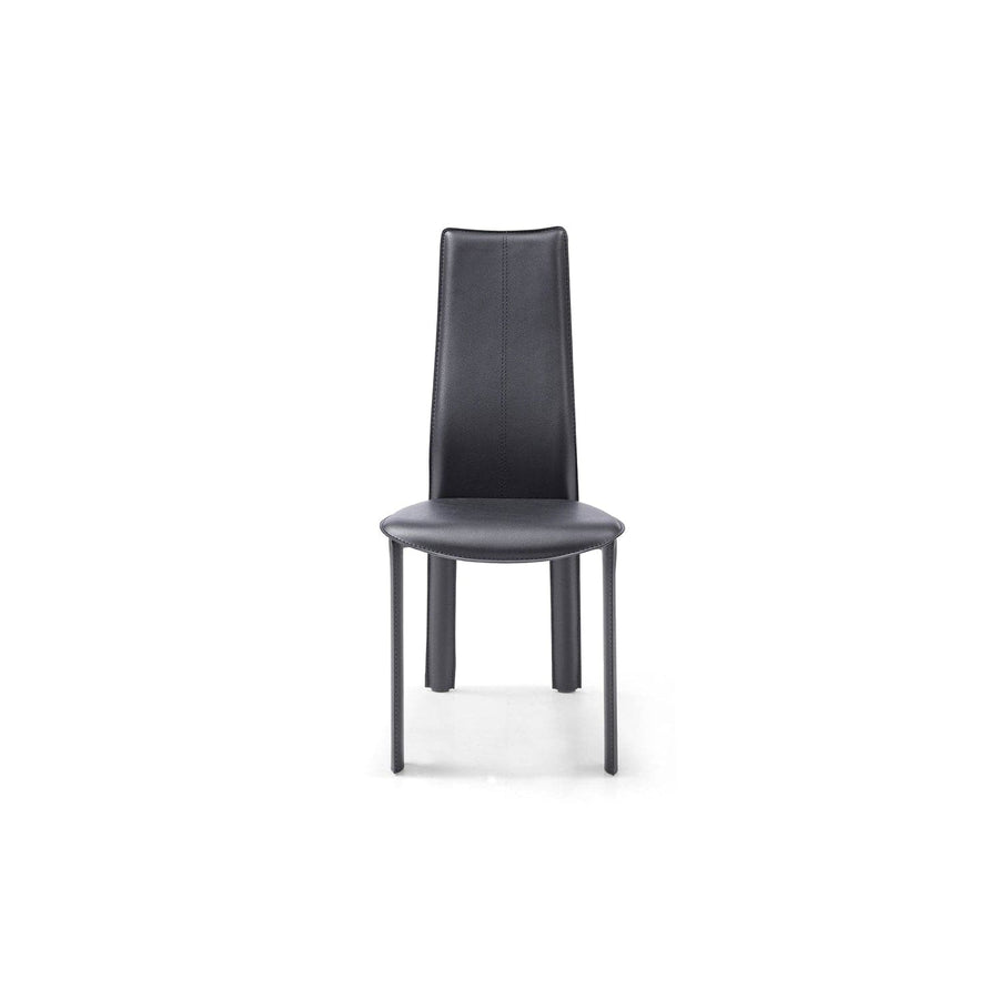 Allison Dining Chair-Whiteline Modern Living-WHITELINE-DC1004H-BLK-Dining ChairsBlack-1-France and Son