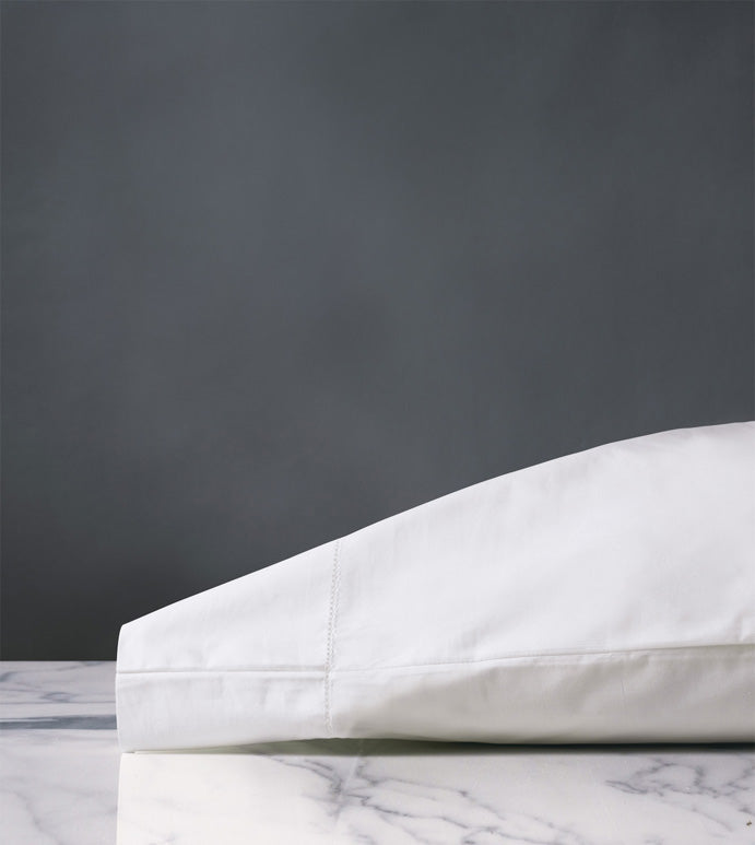 Gianna Hemstitch Pillowcase-Eastern Accents-EASTACC-KNS-14-WH-BeddingWhite-6-France and Son