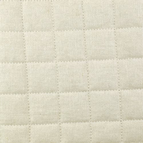 Linen Cotton Ready-To-Bed Coverlet-Ann Gish-ANNGISH-COQLK-CRE-BeddingCream-1-France and Son