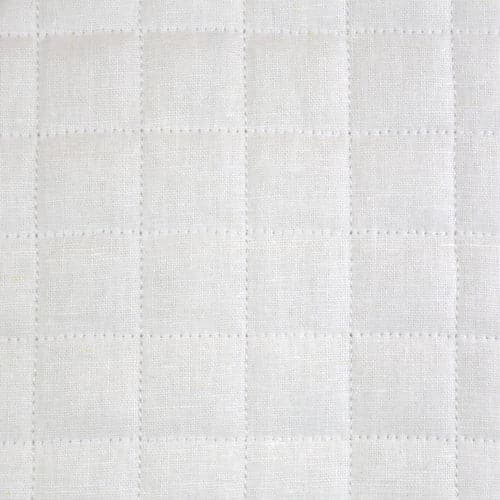 Linen Cotton Ready-To-Bed Coverlet-Ann Gish-ANNGISH-COQLK-WHI-BeddingWhite-3-France and Son