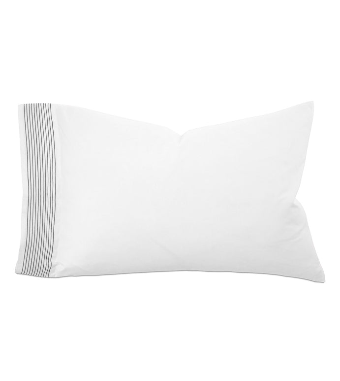 Marsden Satin Stitch Pillowcase-Eastern Accents-EASTACC-TF-QNS-16NA-BeddingNavy-7-France and Son
