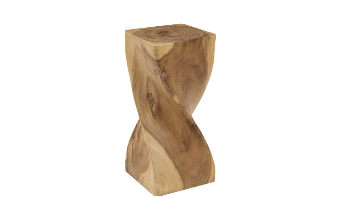 Twist Pedestal Natural-Phillips Collection-PHIL-TH109264-Decorative Objects-3-France and Son
