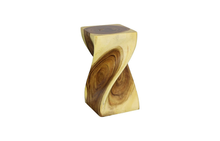 Twist Pedestal Natural-Phillips Collection-PHIL-TH110604-Side Tables-3-France and Son