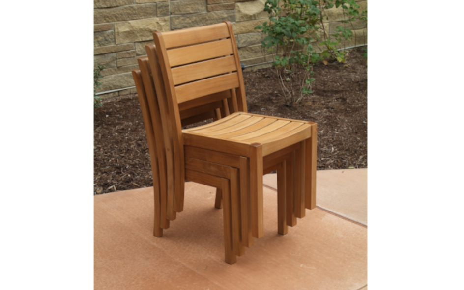 Sedona Stacking Side Chair-Three Birds Casual Outdoor-Threeb-SD06-Outdoor Dining Tables-3-France and Son
