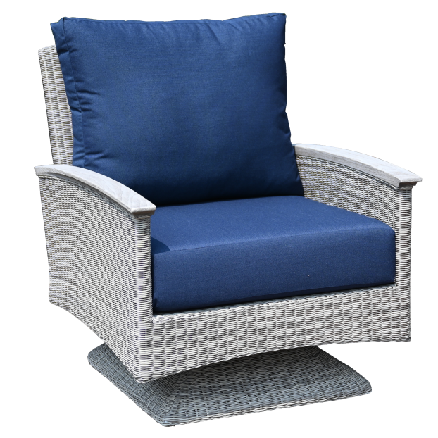 Bella Deep Seating Swivel Rocker-Three Birds Casual Outdoor-Threeb-BE50SG-Outdoor Lounge ChairsGray-3-France and Son