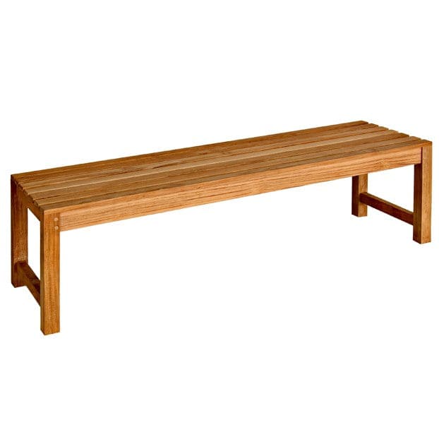 Charleston Backless Bench-Three Birds Casual Outdoor-Threeb-CH50-Benches5"-5-France and Son