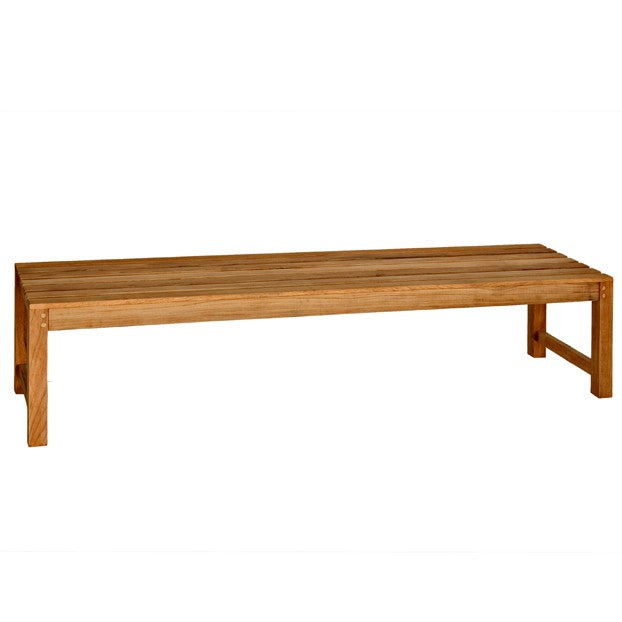 Charleston Backless Bench-Three Birds Casual Outdoor-Threeb-CH60-Benches6"-7-France and Son