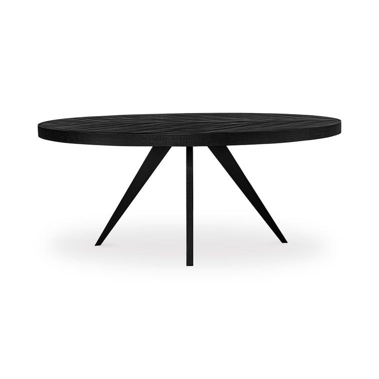 Parq Oval Dining Table-Moes-MOE-TL-1019-02-Dining Tables-1-France and Son