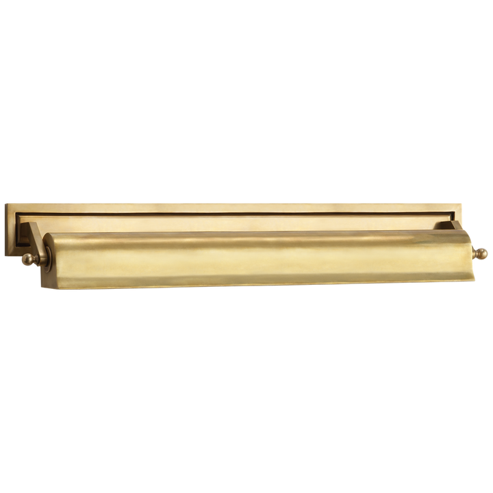 Libra 22" Picture Light in Bronze-Visual Comfort-VISUAL-TOB 2606HAB-Wall LightingHand-Rubbed Antique Brass-2-France and Son