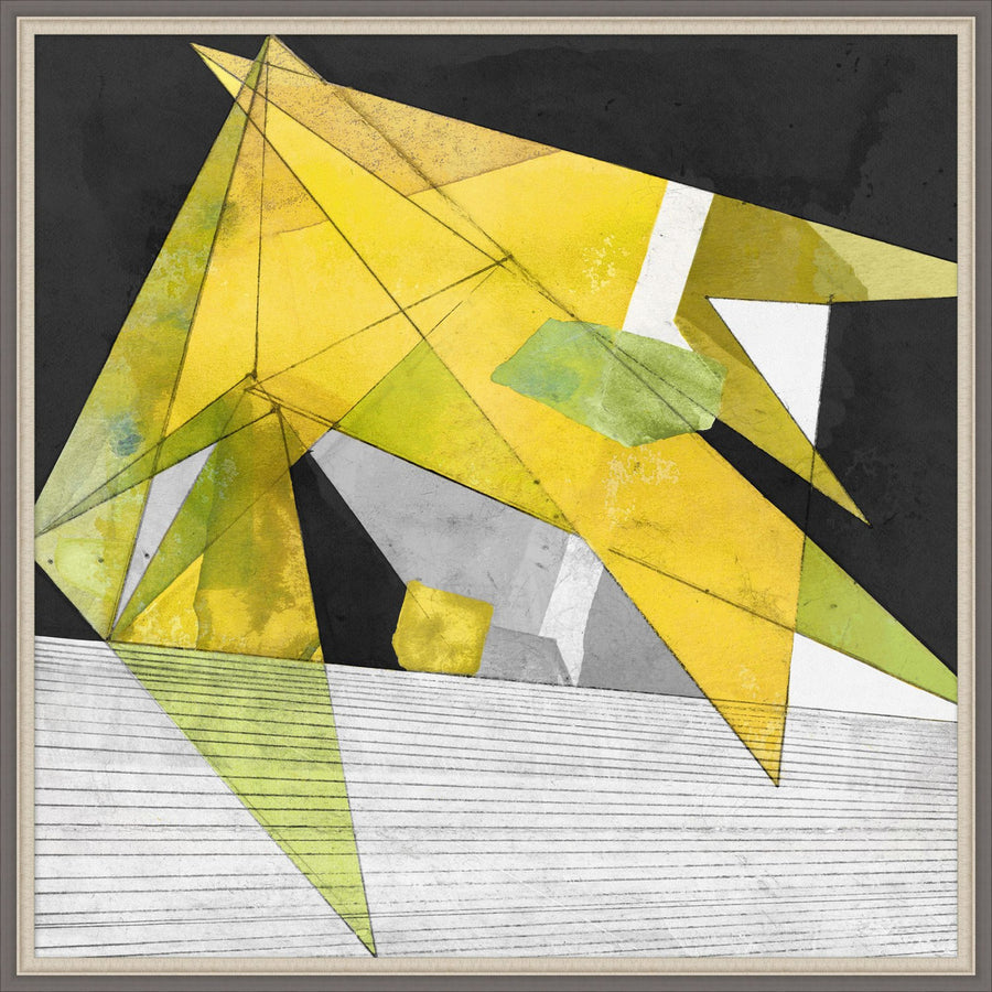 Lime Geo 2-Wendover-WEND-WAB1314-Wall Art-1-France and Son