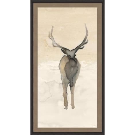 Deer Shadow-Wendover-WEND-WAN1092-Wall Art2-2-France and Son